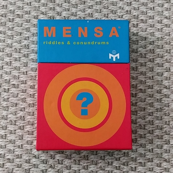 MENSA Riddles & Conundrums Cards - Picture 1 of 7